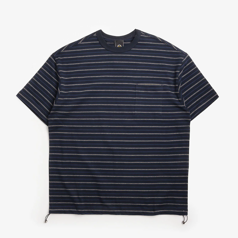 FrizmWORKS Jacquard Stripe Half Tee at Urban Industry Store 