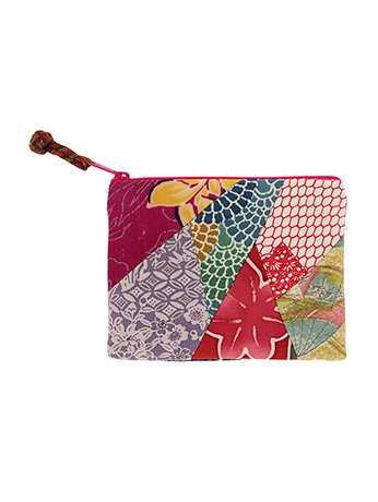 Handmade purse crafted from vintage kimono silk fabric. - Shop Now.