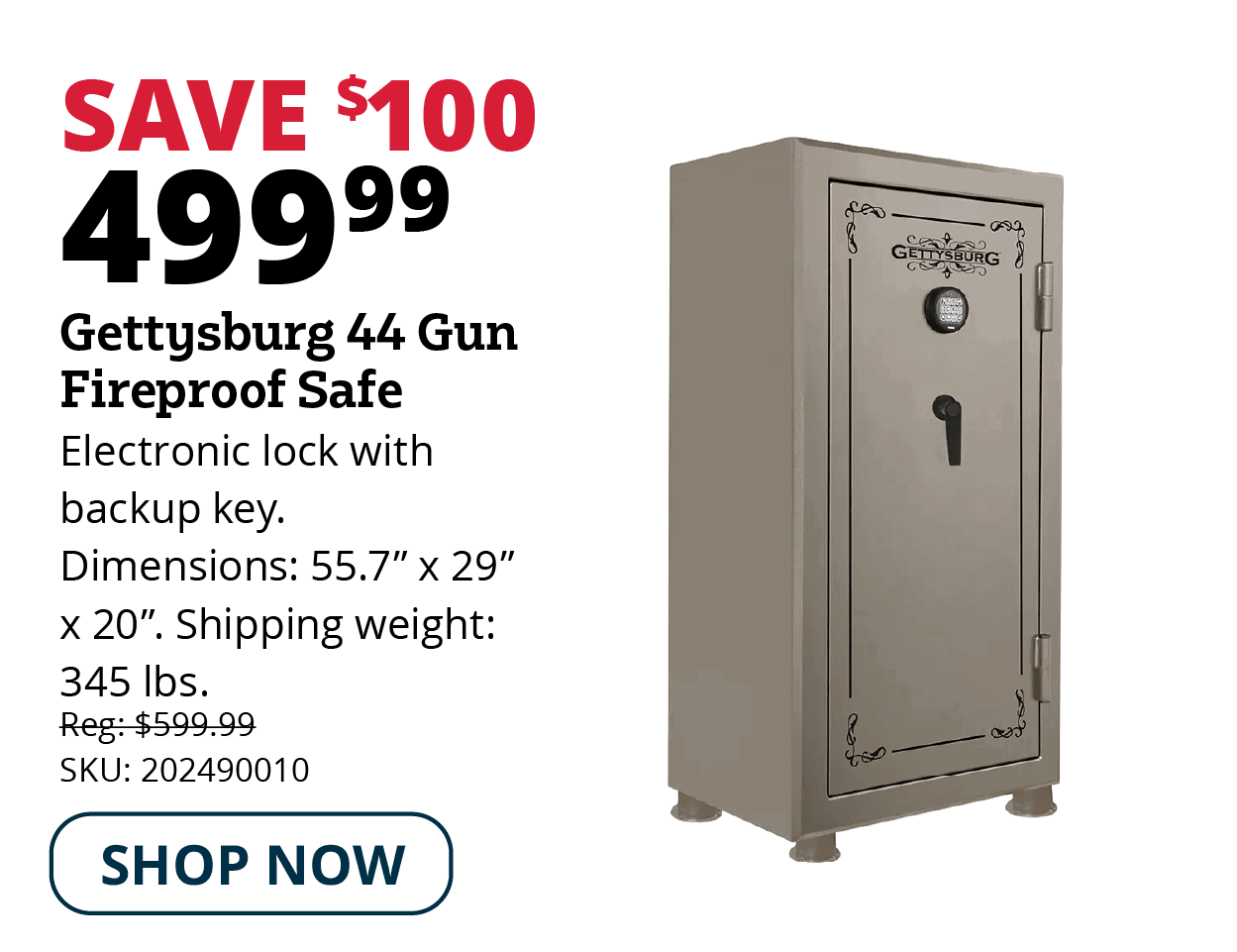 Gettysburg Safe