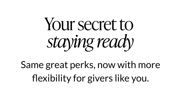 Get my perks call-to-action button