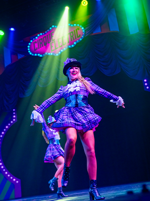 The Cirque electric Show at Busch Gardens