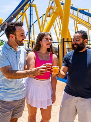 Two 7 oz. Free Beers at Busch Gardens