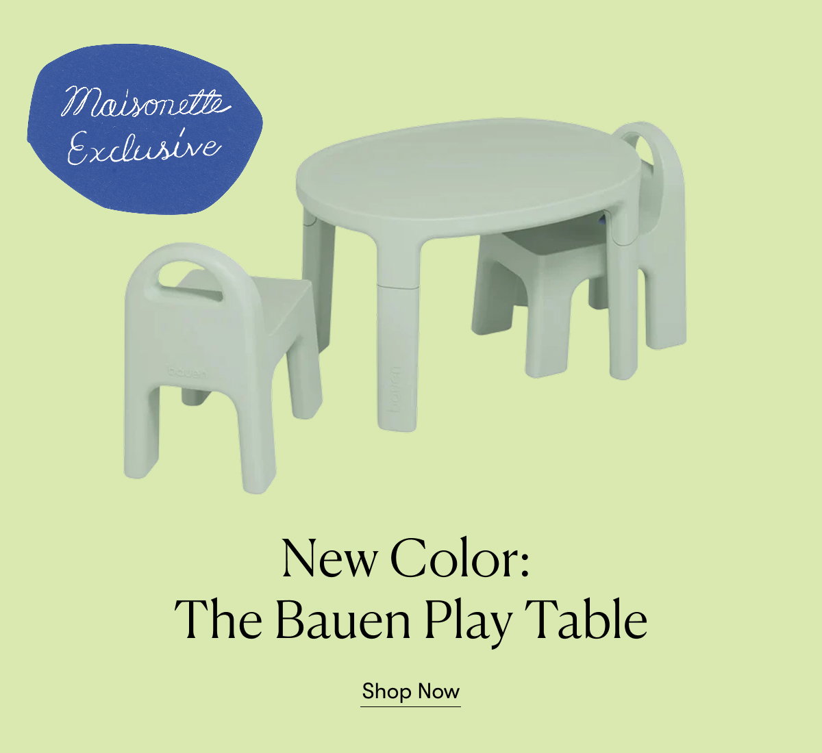 New Color: The Bauen Play Table