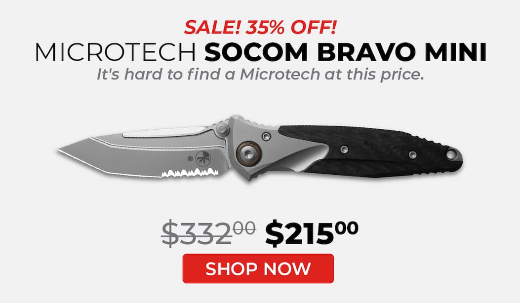 Microtech Socom Bravo Mini