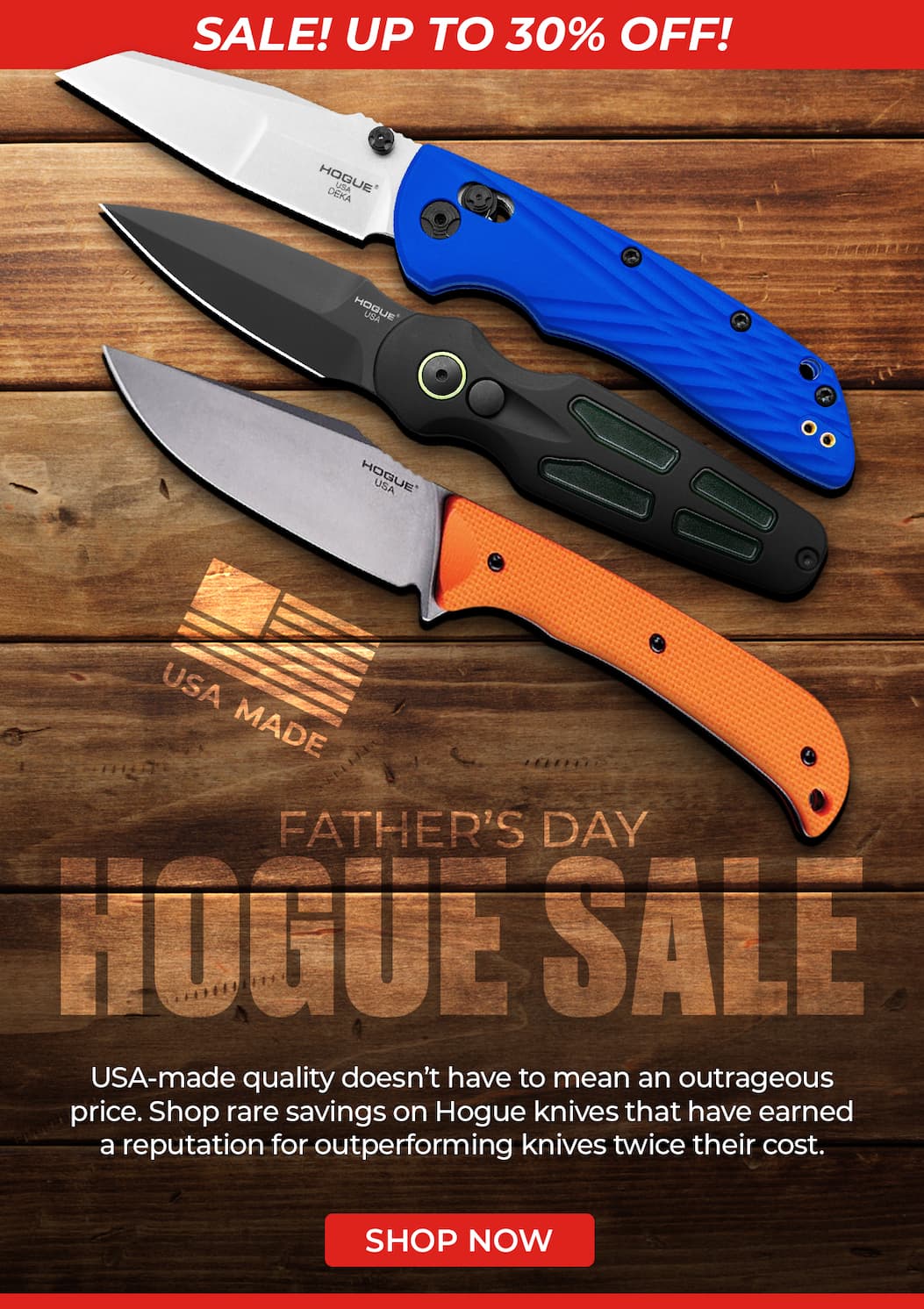 Hogue Father's Day Sale