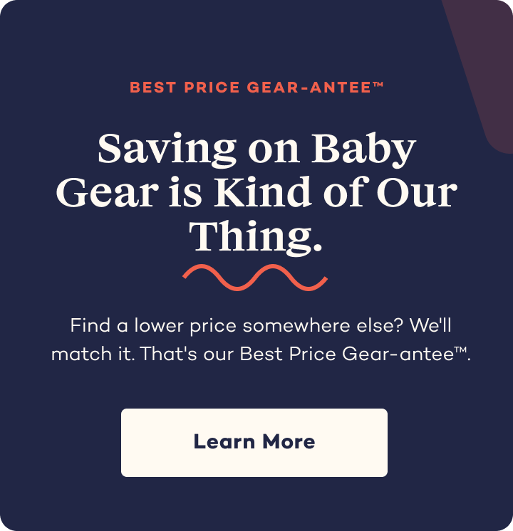 Saving on baby gear is kind of our thing. 