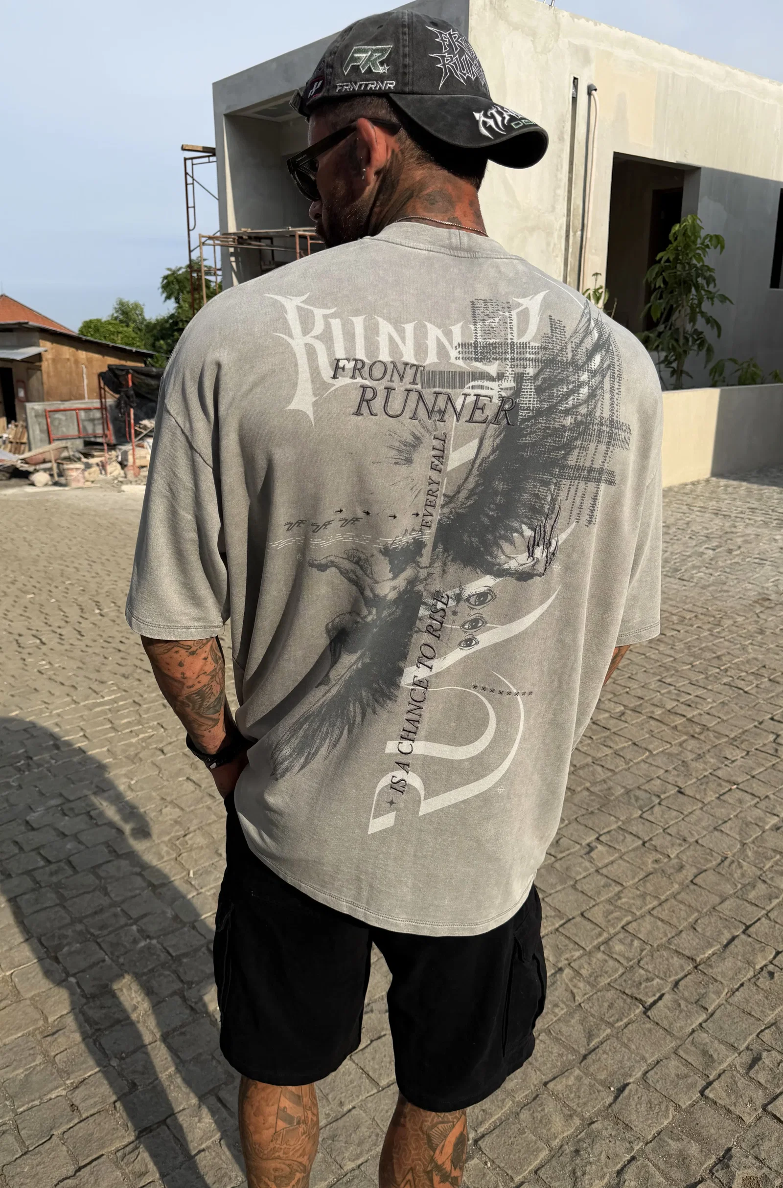 Image of Fall & Rise Tee - Concrete