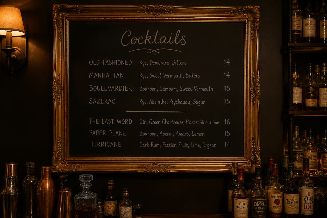 framed-bar-menu-board