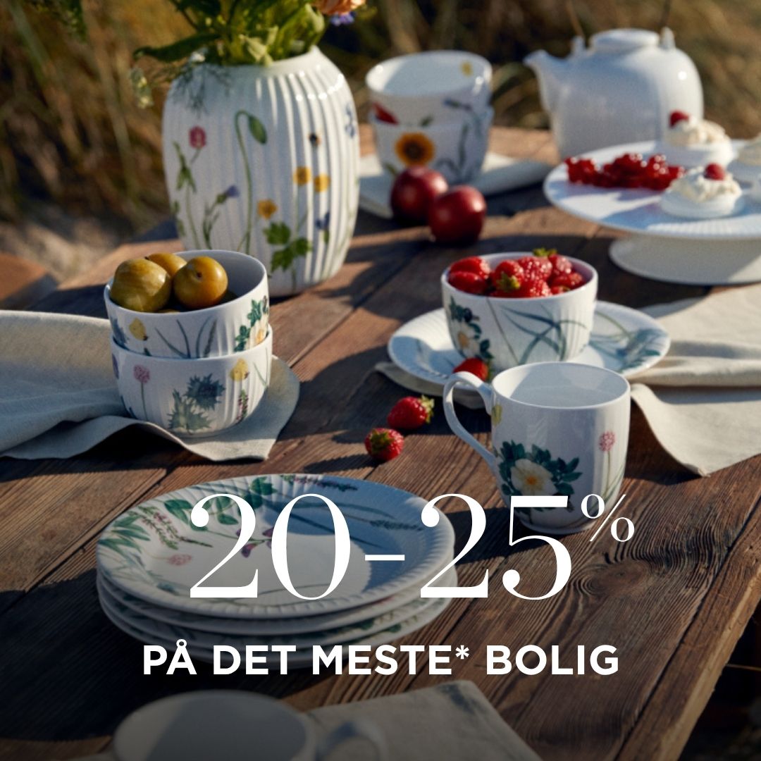 20-25% på det meste bolig*