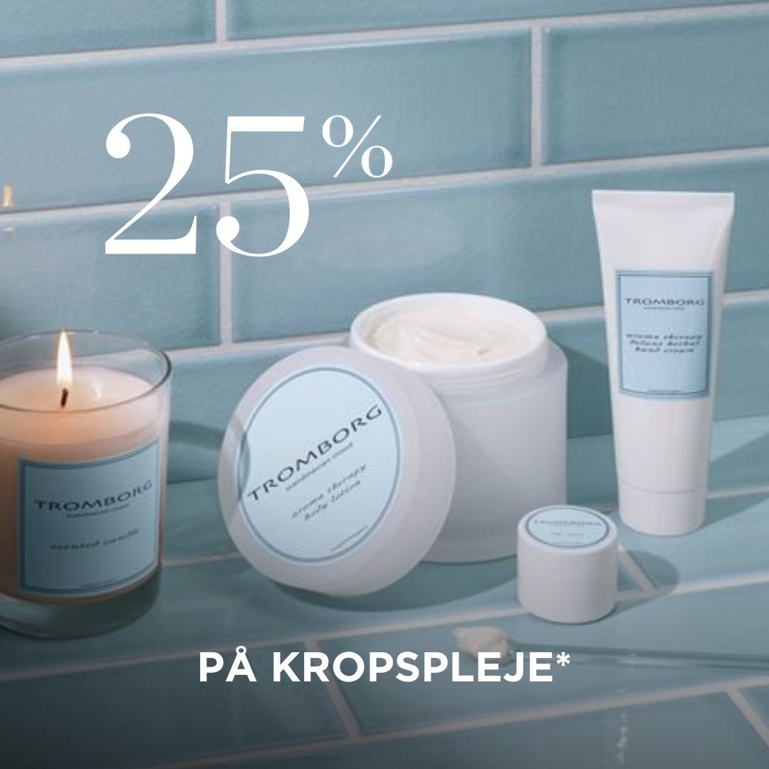 25% på kropspleje