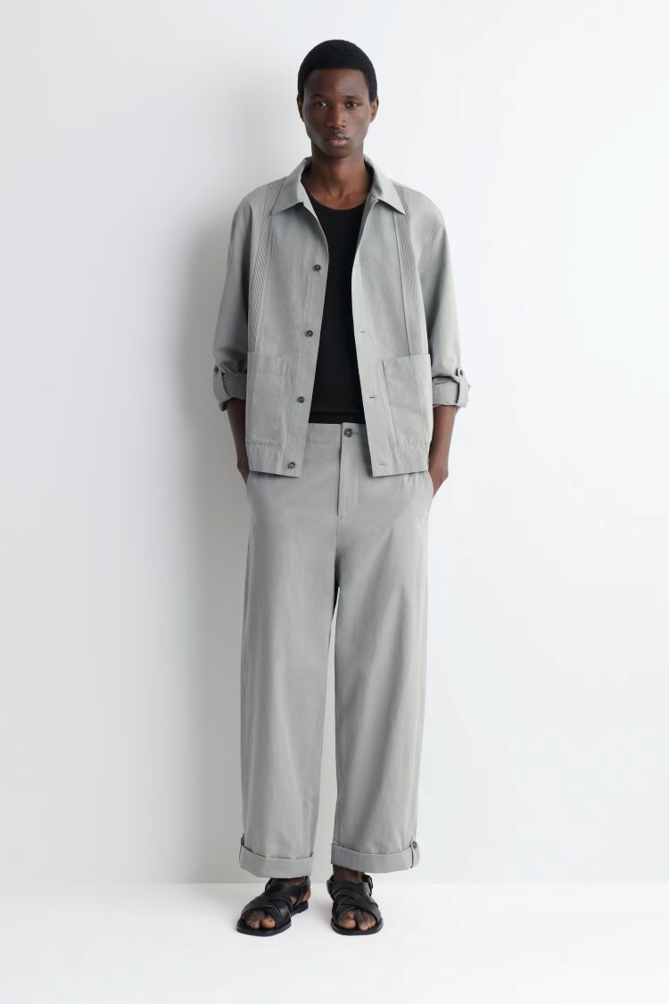 Grey trousers