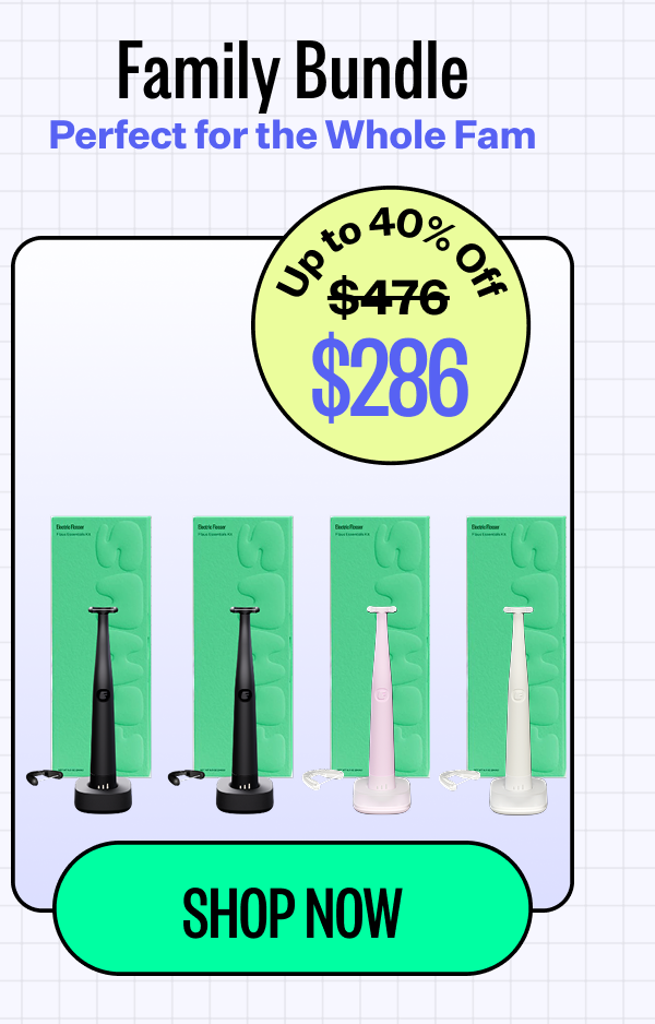 Family bundle | perfect for the whole fam | up to 40% off | $286 | shop now