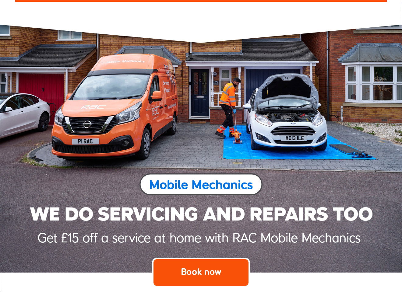 Get £15 off a service at home