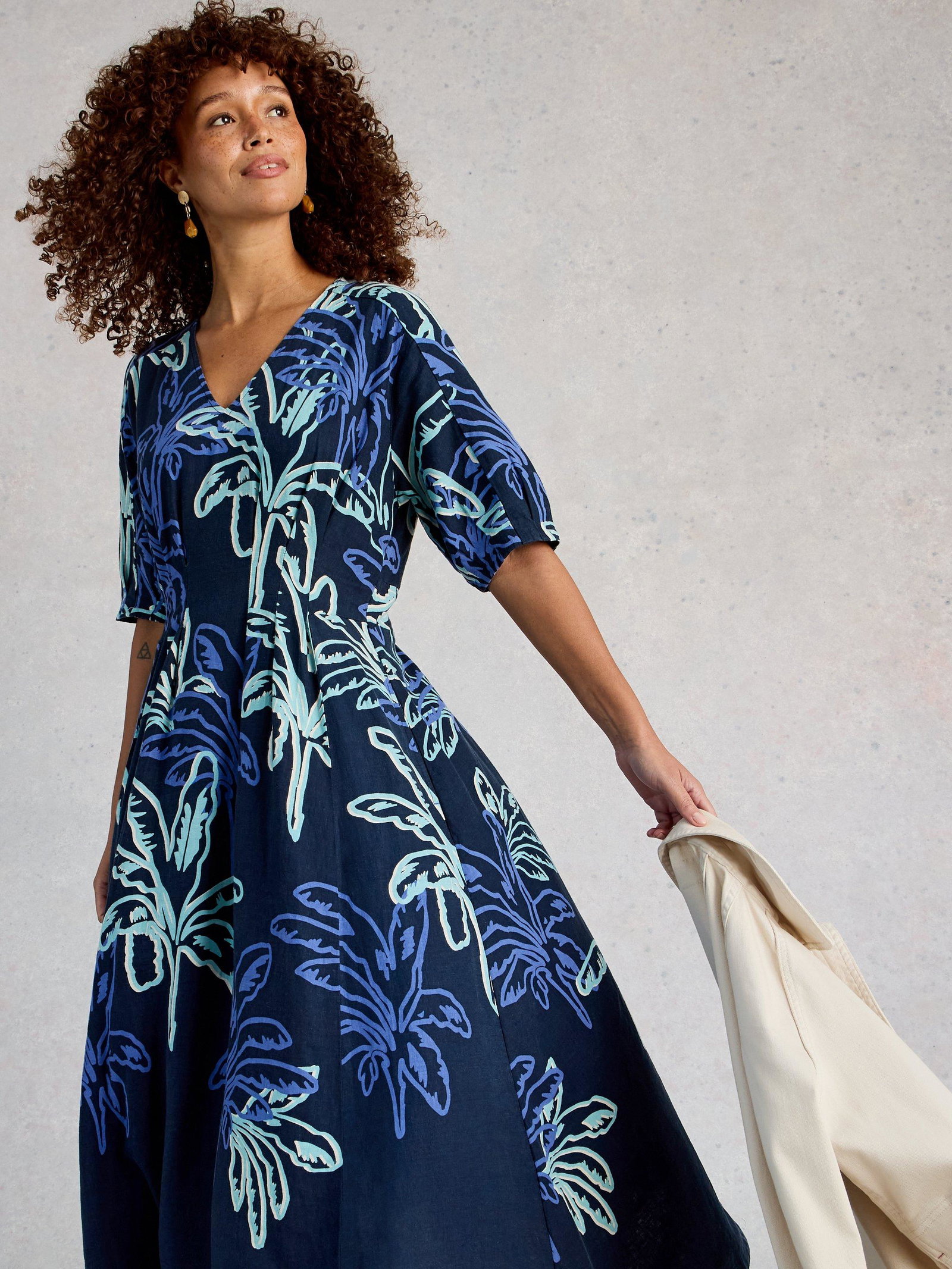 Shop Kate Linen Blend Dress