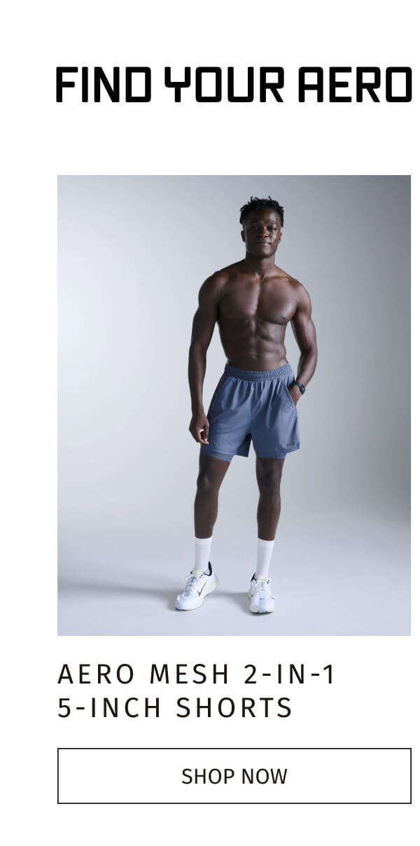 AERO MESH 2-IN-1 5-INCH SHORTS | SHOP NOW
