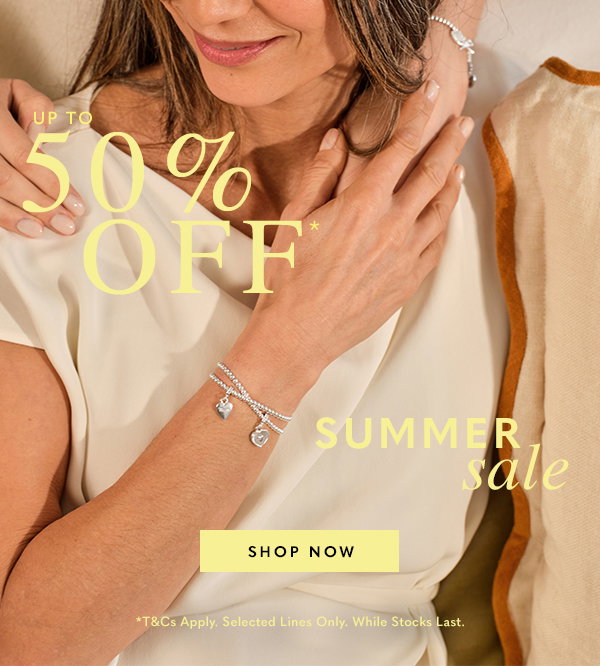 Sunshine & Savings - Up to 50% Off* - Summer Sale