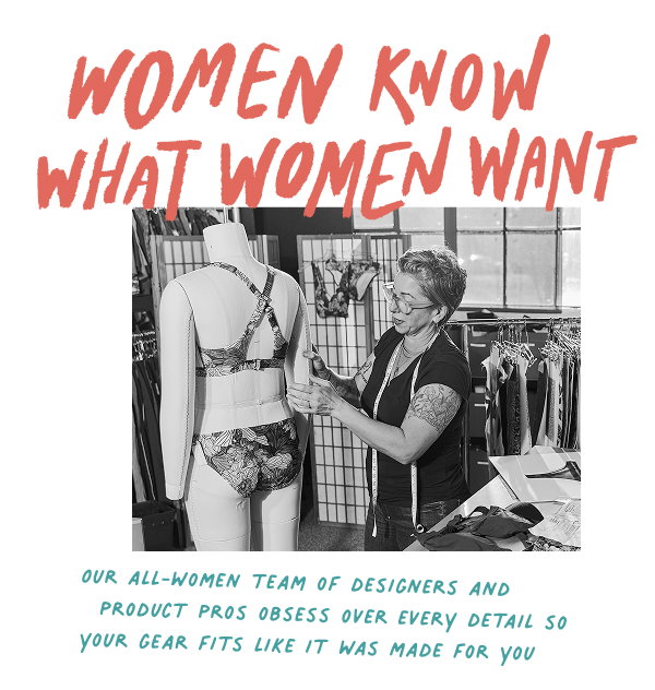MEET THE WOMAN BEHIND THE GEAR