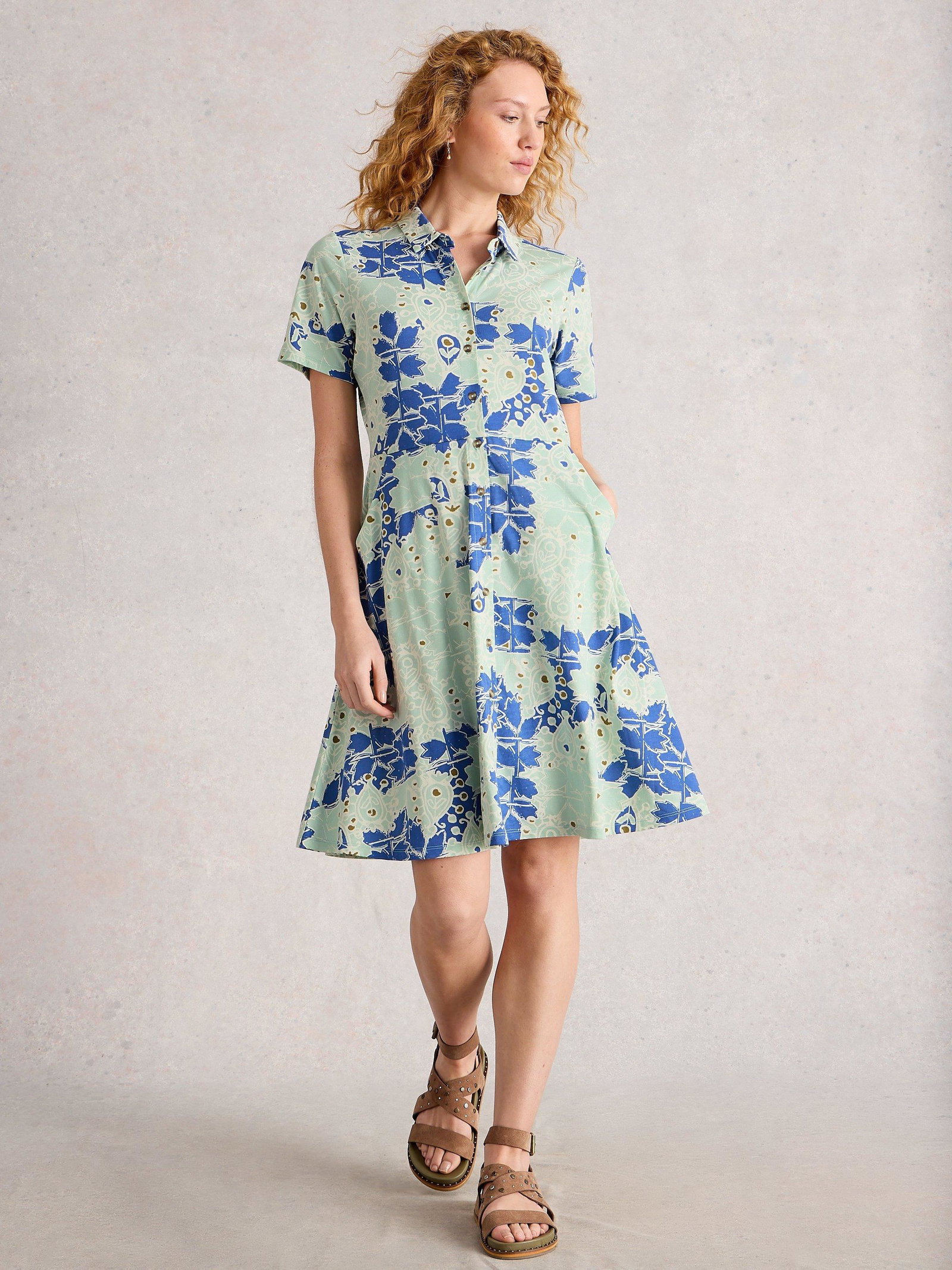 Shop Ria Jersey Shirt Dress