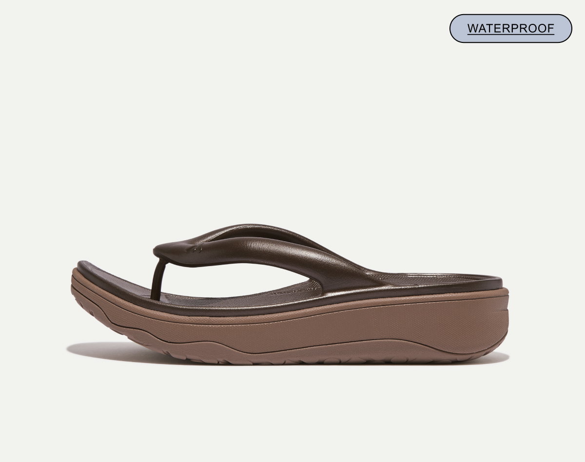 RELIEFF Metallic Recovery Toe-Thongs Sandals