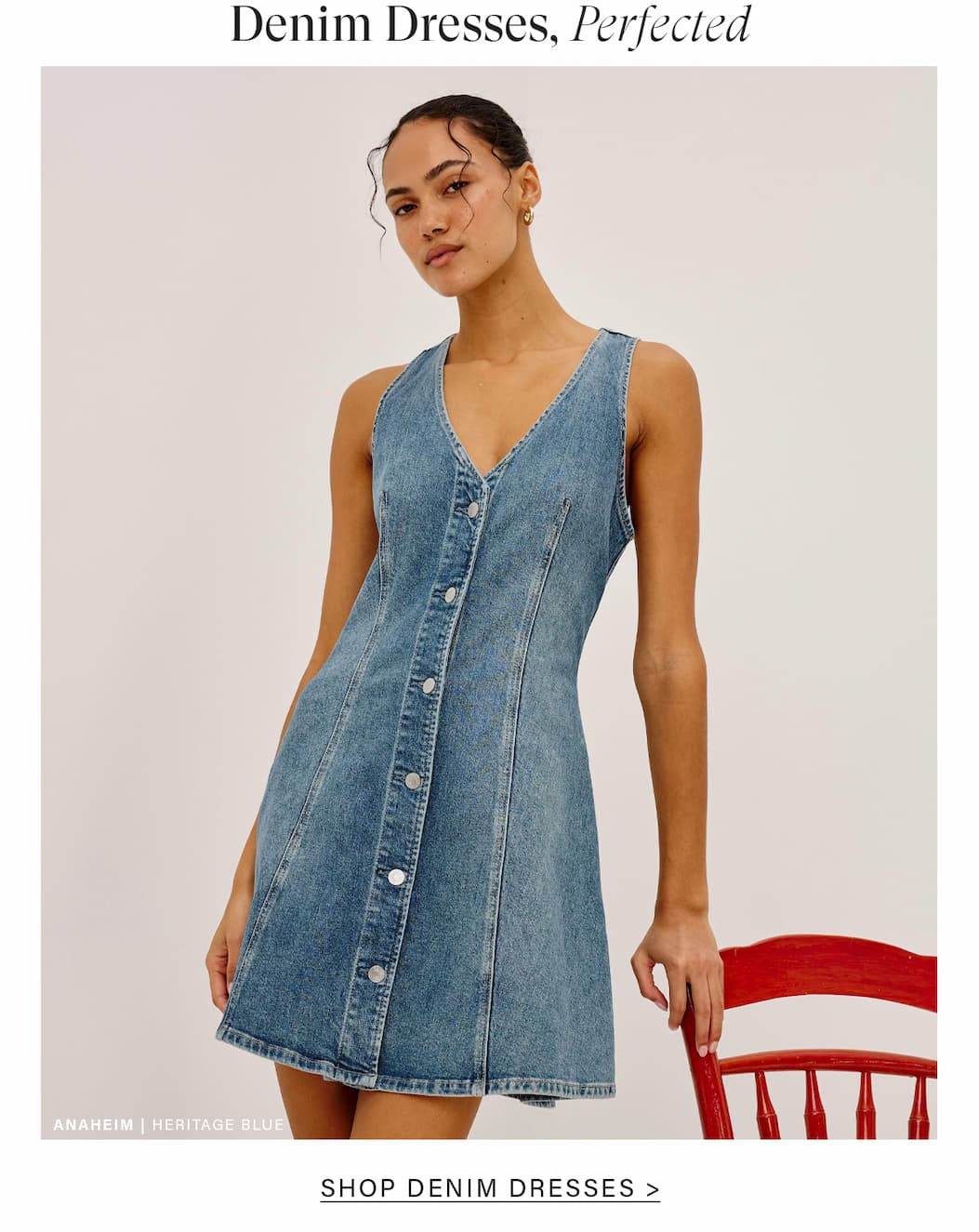 Shop Denim Dresses
