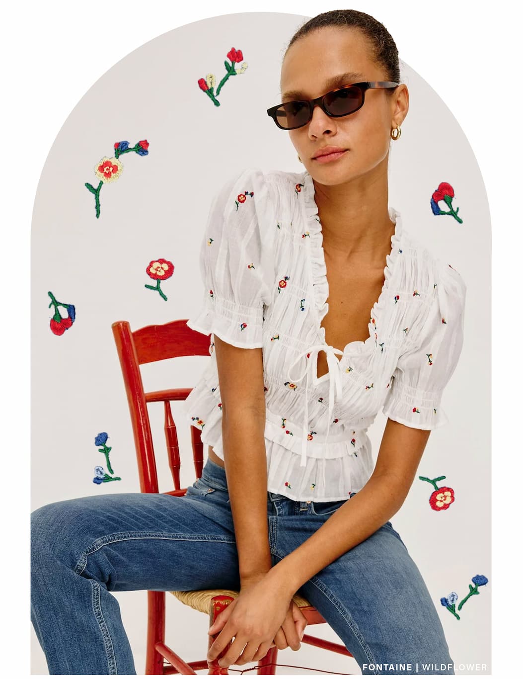 Fontaine Top | Wildflower
