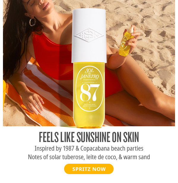 Feels like sunshine on skin - SPRITZ NOW
