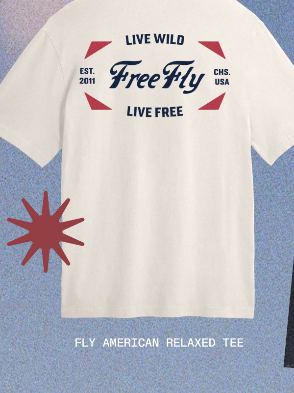 Shop the Fly American Relaxed Tee