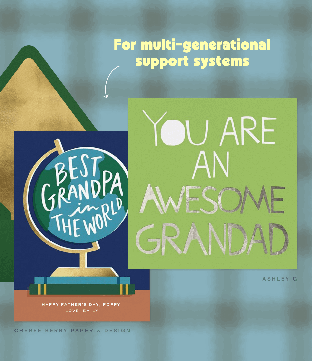For multi-generational support systems. BEST GRANDPA THE WORLD. YOU ARE AN AWESOME GRANDAD
