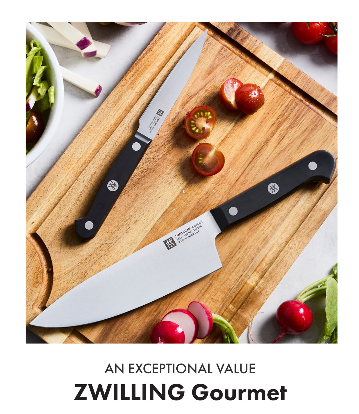 ZWILLING Gourmet: Exceptional value. 