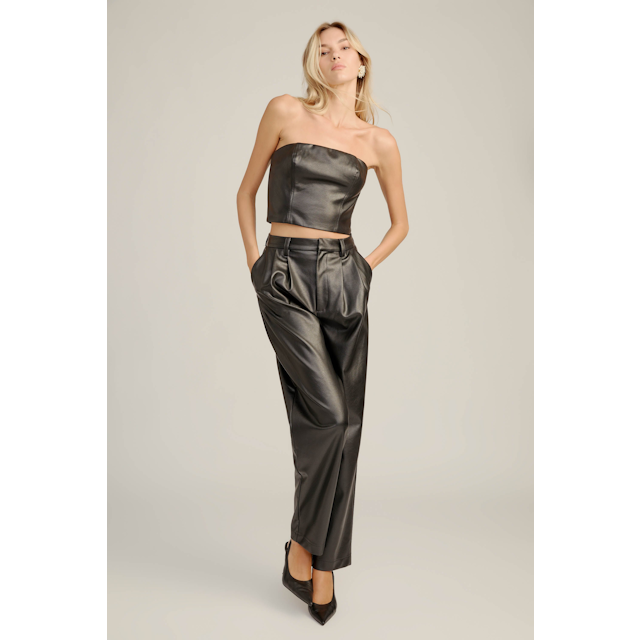 Kelsa Vegan Leather Pant