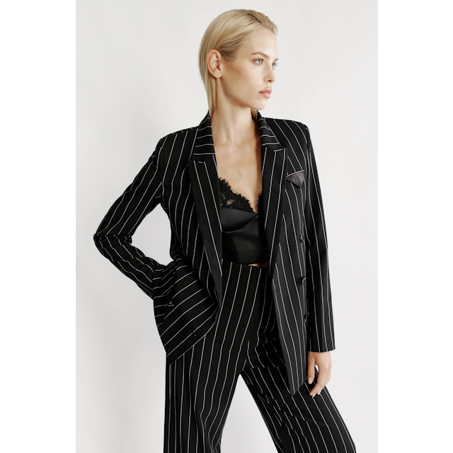 Sloane Pin Stripe Blazer