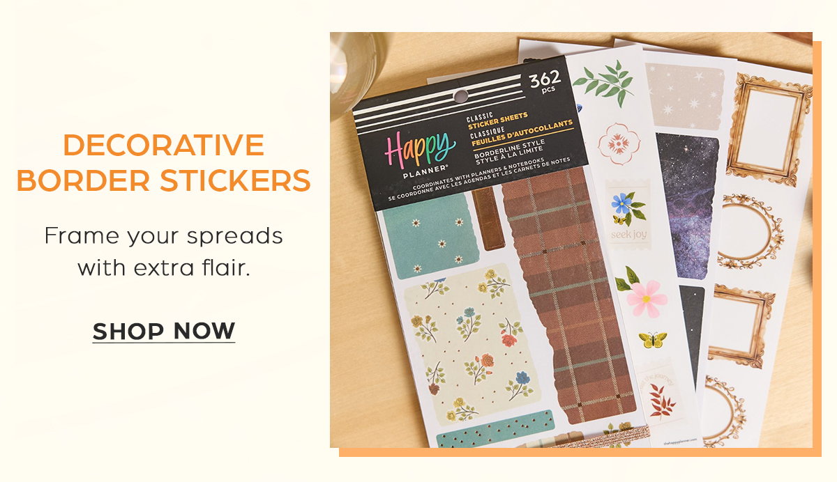 Decorative Border Stickers - Shop Now