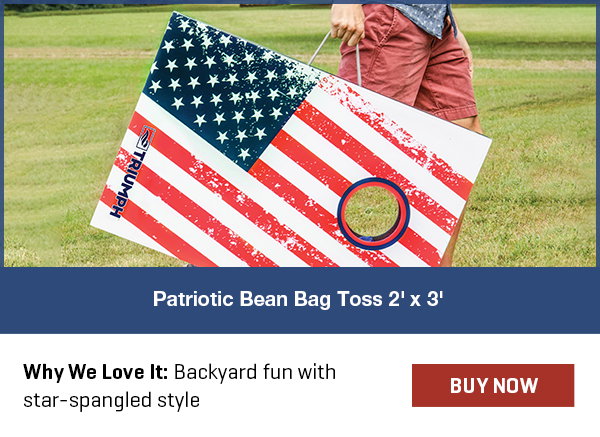 Patriotic Bean Bag Toss 2' x 3'