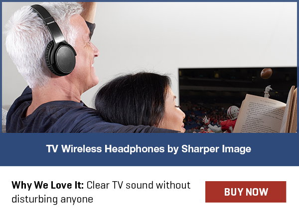 TV Wireless Headphones by Sharper Image