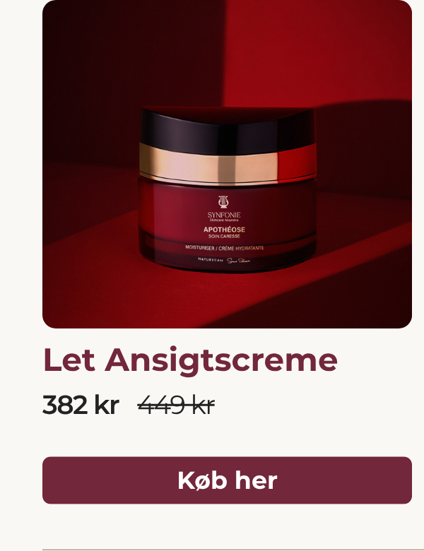 Shop let ansigtscreme