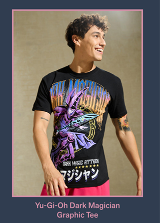 Yu-Gi-Oh Dark Magician Graphic Tee