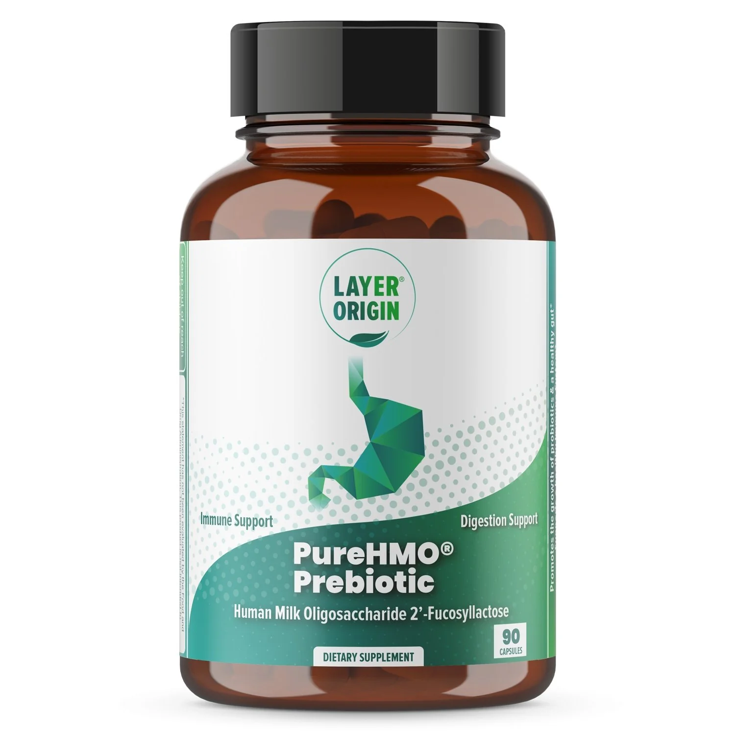 Image of PureHMO® Human Milk Oligosaccharide Super Prebiotic Capsules