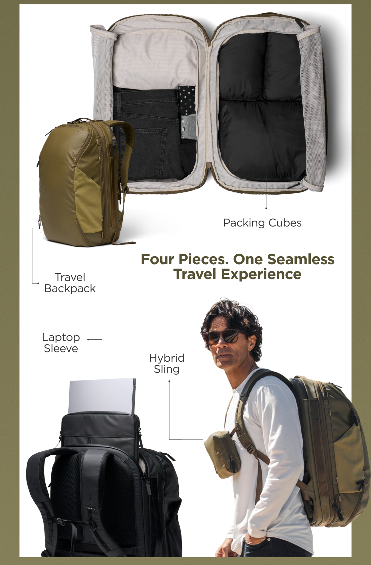 Four Pieces. One Seamless Travel Experience