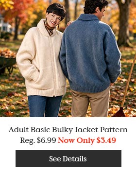 Adult Basic Bulky Jacket Pattern