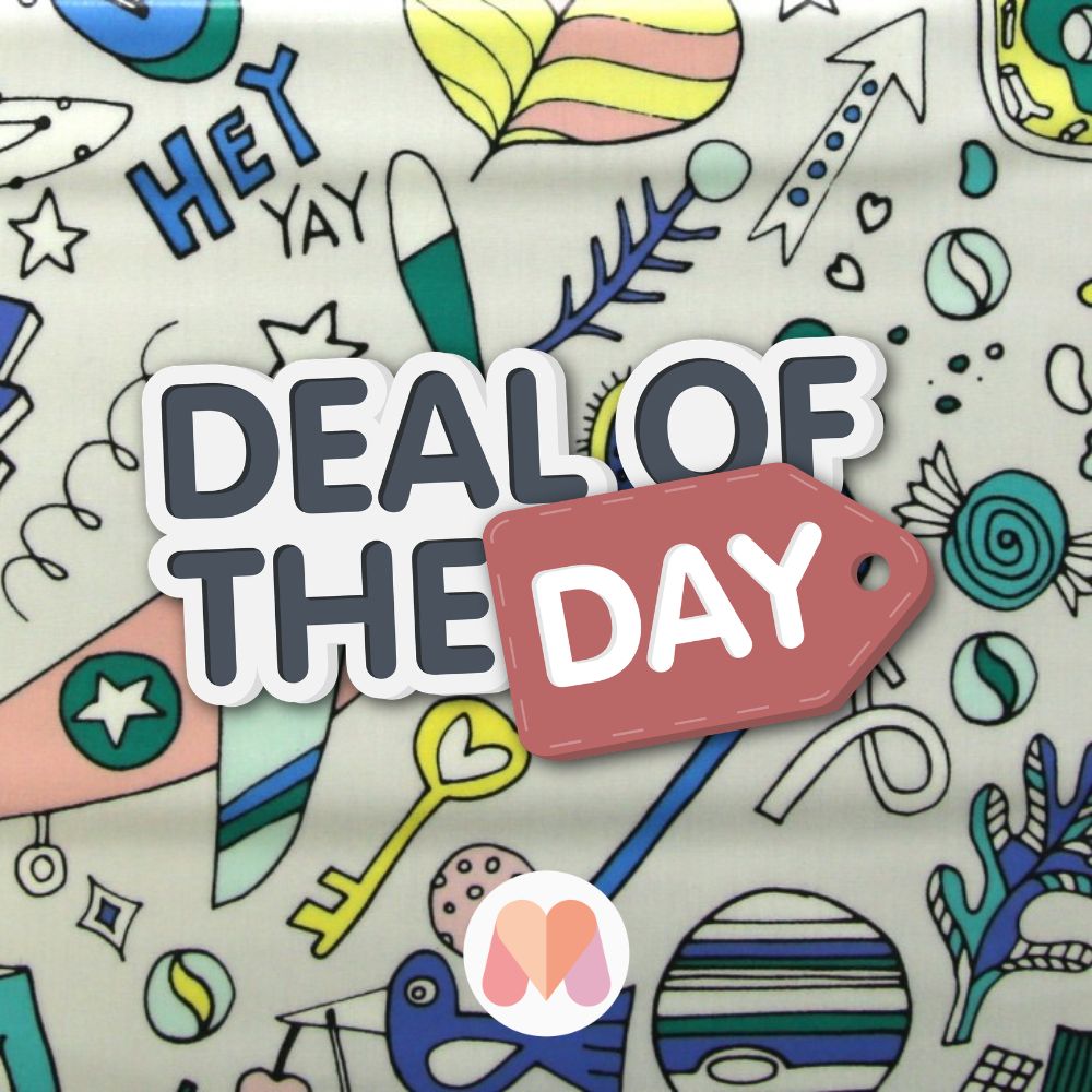 Rico PVC Cotton Vinyl Fabric Multicoloured