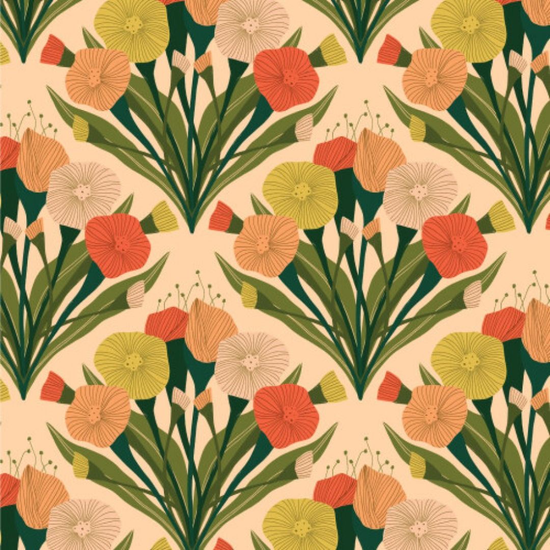 Cloud 9 Fabrics Organic 100% Cotton Poplin Fabric Ivory