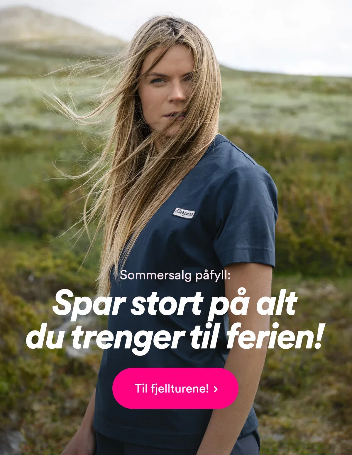 Spar stort på alt du trenger til fjellturene!