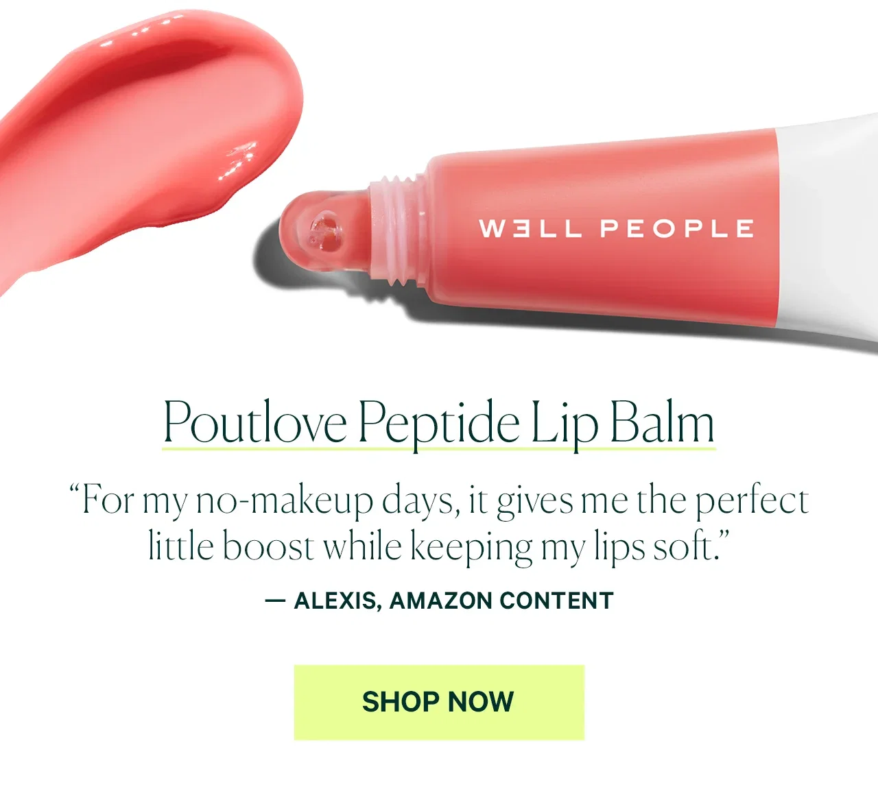 Poutlove Peptide Lip Balm SHOP NOW