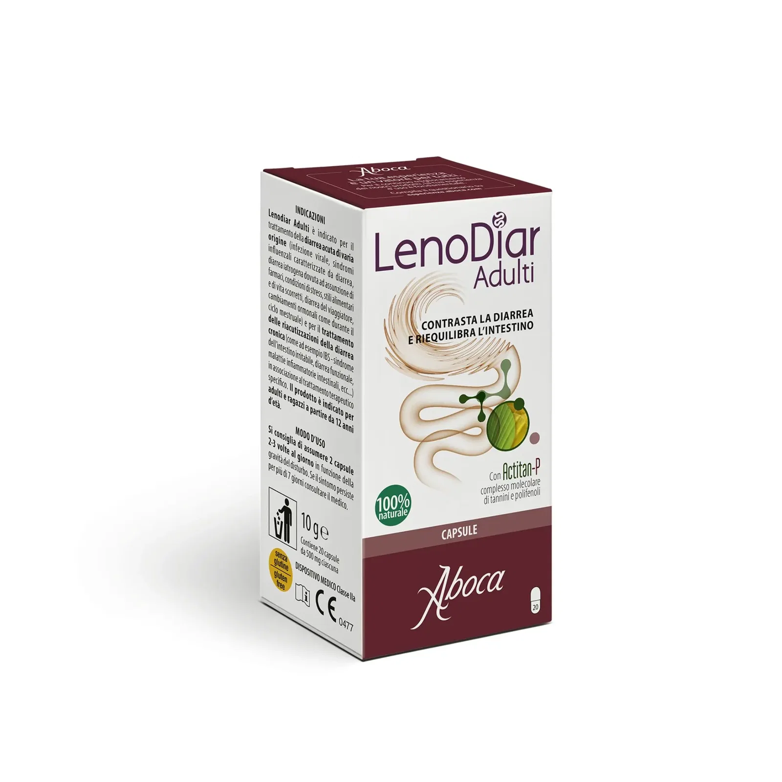 Image of ABOCA<br><b>Lenodiar Adulti<br>20 capsule