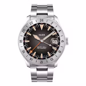 Huckberry x Vaer G2 Pacific Steel GMT