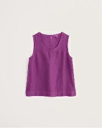 Lighthouse Station Linen Vest