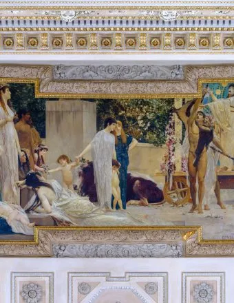A Vienna Theater Opens Its Prized Klimt Ceiling Paintings to Tours During Restoration