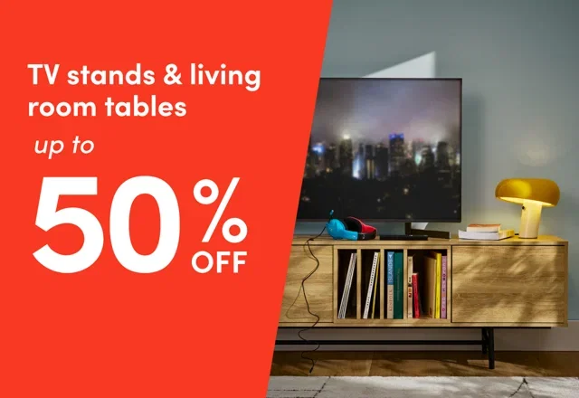 TV stand & living room table clearout