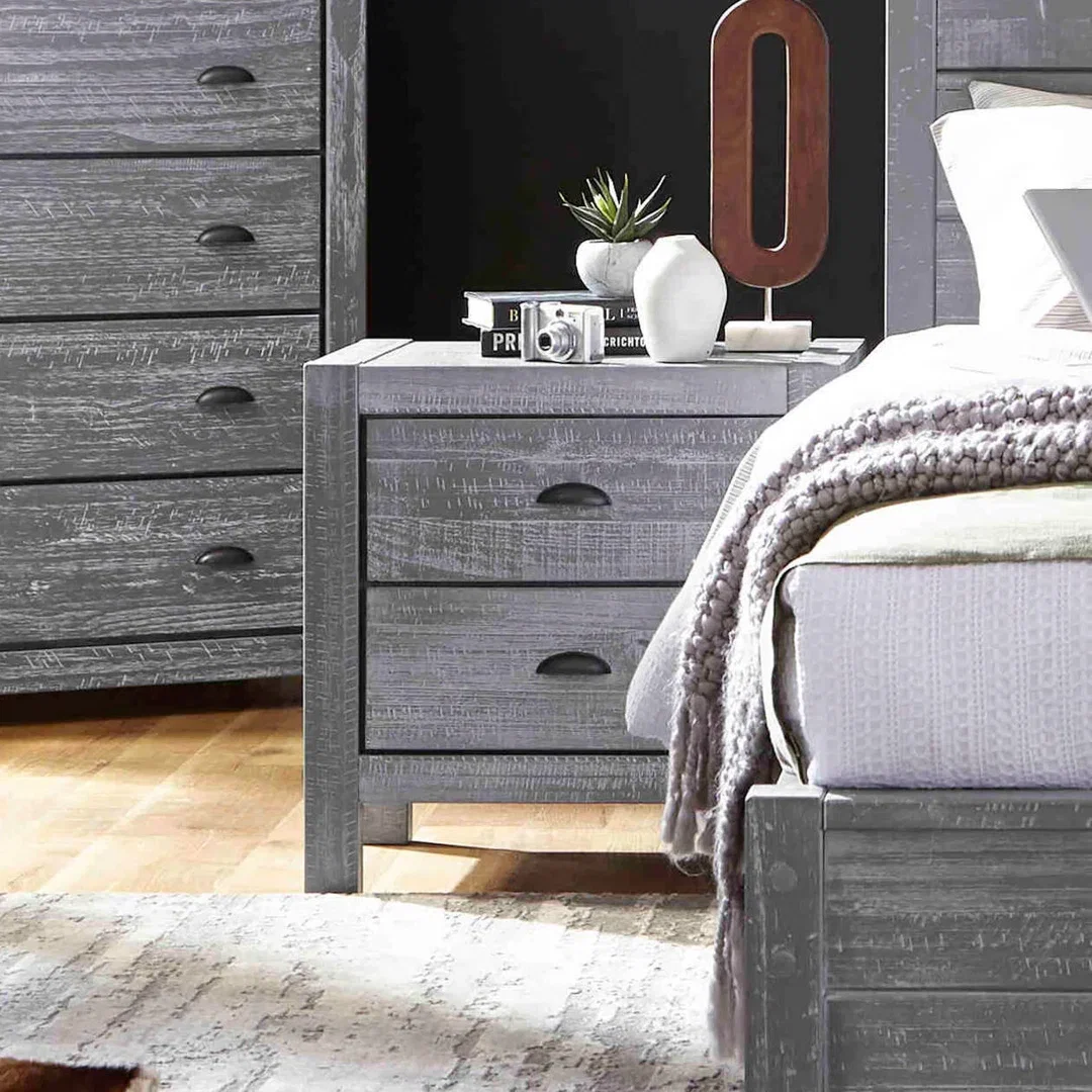 Montauk 2 Drawer Nightstand
