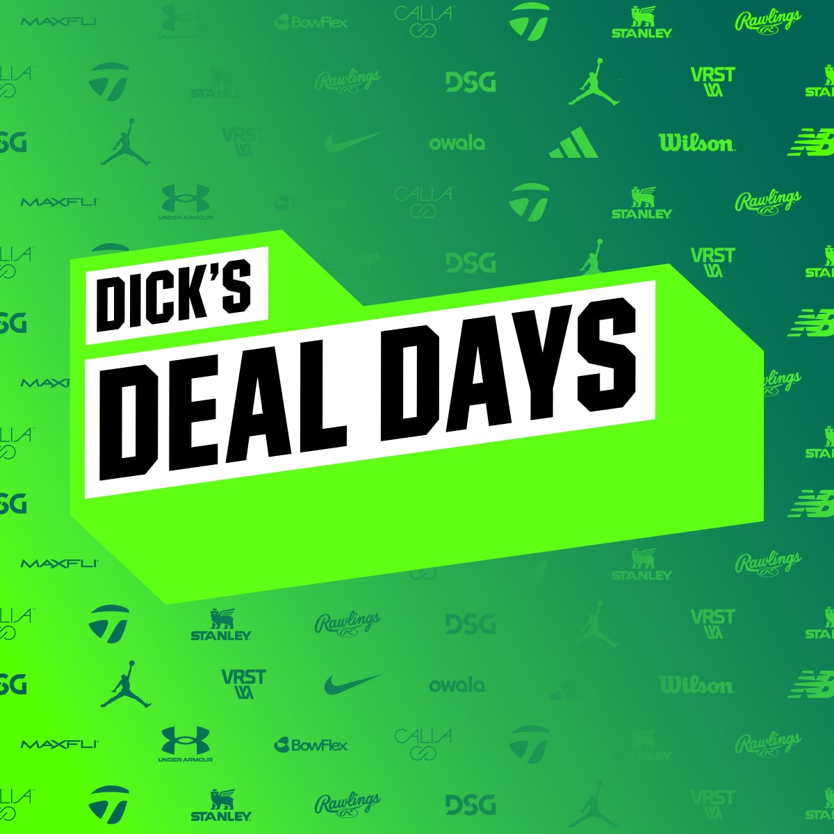 Dick's deal days.